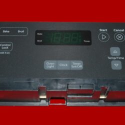 Whirlpool Oven Control Board - W10424883 | W11122560 (overlay excellent - Dark Gray)