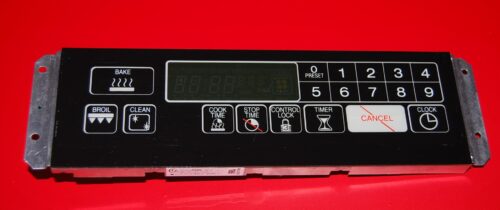 Part # 8507P123-60, WP5760M311-60 Maytag Oven Electronic Control Board (used, overlay fair - Black)