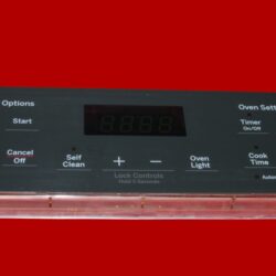 GE Oven Control Board - 164D8450G175 | WB27X45466 (overlay fair - Black)