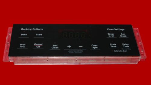 GE Oven Control Board - 164D8450G175 | WB27X45466 (overlay fair - Black)