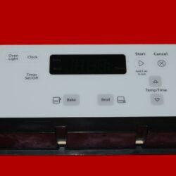 Whirlpool Gas Oven Control Board W10841331 W11113908 | OEM Used Tested (overlay fair - White)