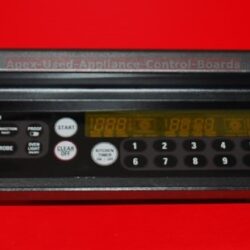 Part # WB36T10505,WB27T10297,164D4170P025 GE Profile Oven Control Panel And Control Board (used, overlay good - Black)