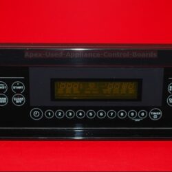Part # WB36T10881,WB271T0607,164D4779P022 GE Oven Control Panel And Control Board (used, overlay good - Black)