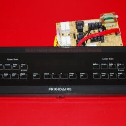Part # 318342942, 316443854, 316443913 Frigidaire Oven Control Panel And Board (used, overlay good - Black)