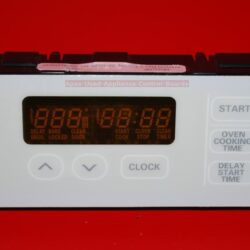 Part # WB27K5304 | 191D1576P009 - Kenmore Oven Control Board (used, overlay good - Gray)