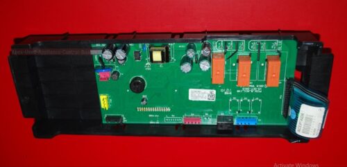 art # W10837801 Whirlpool Oven Electronic Control Board (used, overlay fair - Black)