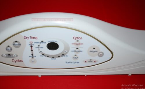 Part # 22004444,6 3902130. 33003028 Maytag Neptune Dryer LED Console And Control Board (used)