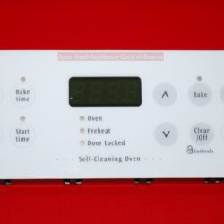Part # 316557101 Frigidaire Oven Electronic Control Board (Used, overlay good - White)