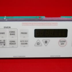 Part # 205C2194G006, WB27X5558, 205C2195G009 GE Oven Electronic Control Board (used, overlay fair - Almond)