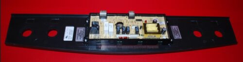 Part # 318224405, 316418735 Frigidaire Oven Control Panel And Control Board (Used, overlay fair - Black/SS)