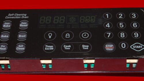 Frigidaire Oven Control Board 316207620 | OEM Used Tested (overlay fair - Black)