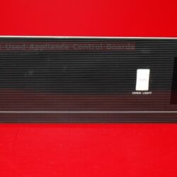 Part # 7721P041-60. 7601P233-60 Maytag Oven Control Panel And Control Board (used, overlay good - Black)