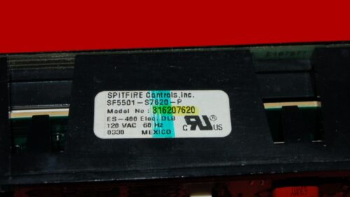 Frigidaire Oven Control Board 316207620 | OEM Used Tested (overlay fair - Black)