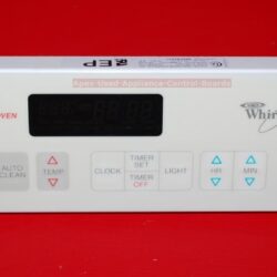 Part # 3196943, 6610058 Whirlpool Oven Electronic Control Board (used, overlay fair - Bisque)
