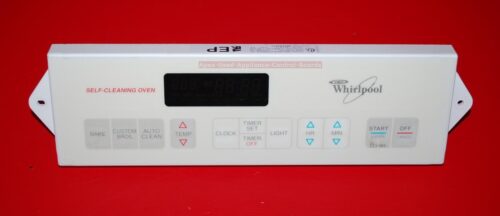 Part # 3196943, 6610058 Whirlpool Oven Electronic Control Board (used, overlay fair - Bisque)