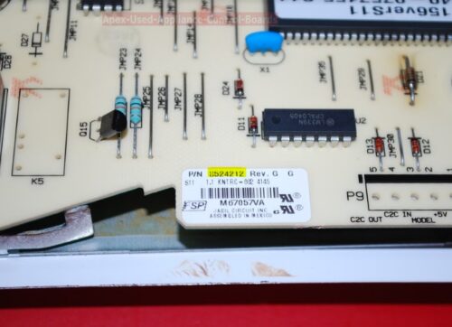 Part # 8524212    Whirlpool Oven Electronic Control Board (Used, overlay good - White)