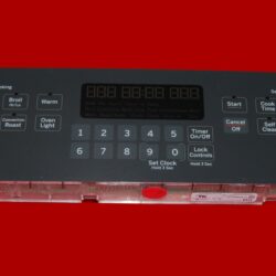 GE Oven Control Board - 164D8496G065 (overlay fair - Dark Gray)