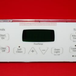 Part # WB27T11273, 164D8450G015 GE Oven Electronic Control Board (used, overlay good - Bisque)
