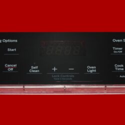 GE Oven Control Board 164D8450G175 | WB27X45466 | OEM Used Tested (overlay fair - Black)