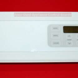 Part # WB36T10171, WB27T10334, 164D4171P041 Kenmore Wall Oven Control Panel And Control Board (used, overlay good - White)