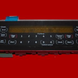 GE Oven Control Board WB27T11148 | 164D4778P032 | OEM Used Tested (overlay fair - Black)
