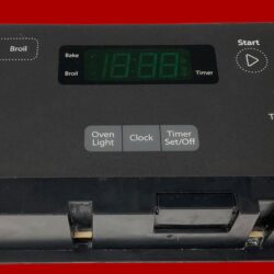 Part # W11122560 | W10424883 | Whirlpool Oven Control Board (overlay good - Dark Gray)