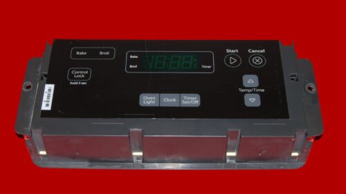 Part # W11122555 | W10887901 | Whirlpool Oven Control Board (overlay good - Black)
