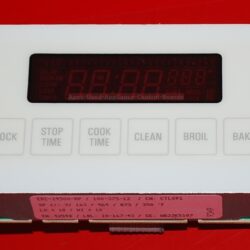 Part # WB27K5107, ERC-14500-RP GE Oven Electronic Control Board (Used. Overlay Fair - Yellow)