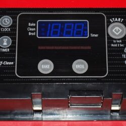 Part # W10114371 Whirlpool Oven Electronic Control Board (Used, Overlay Fair - Black)