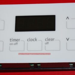 Part # 316455400 Frigidaire Oven Electronic Control Board (used, overlay fair - yellow)