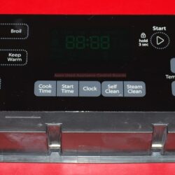 Part # W10834001 Whirlpool Oven Electronic Control Board (Used Overlay Good - Black)