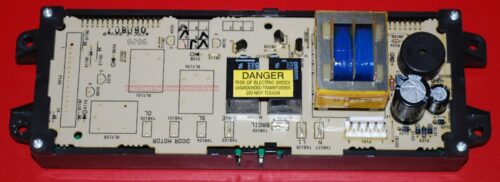 Part # 164D3260P003, WB27K10008 GE Oven Electronic Control Board (Used, Overlay Fair - Bisque)
