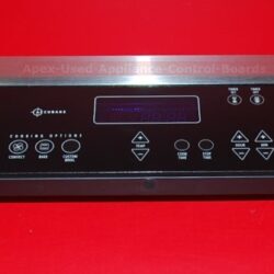 Part # 8302848, W10340935, W10340934 Whirlpool Oven Control Panel And Control Board (used, overlay good - SS/Black)