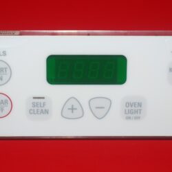Part # WB27T10468, 191D3776P003 GE Oven Electronic Control Board (used, overlay fair - White)
