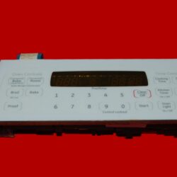 GE Oven Control Board - WB27T10810 | 164D6476G014 (overlay fair - White)