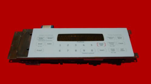 GE Oven Control Board - WB27T10810 | 164D6476G014 (overlay fair - White)