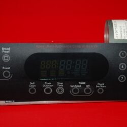 Part # 9756548, 9756534 Whirlpool Oven Electronic Control Board (used, overlay good - Black)