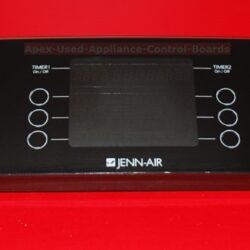 Part # W10408274, 8507P080-60 Jenn-Air Oven Control Panel And Control Board (used, overlay good - Black)