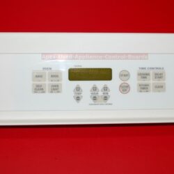 Part # WB36T10607, WB27T10409, 191D3159P120 GE Oven Control Panel And Board (used, overlay good - Bisque)