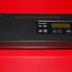 Part # WB36T10756, WB27T10494, 164D5063P006 GE Oven Control Panel And Board (used, overlay good - Black)