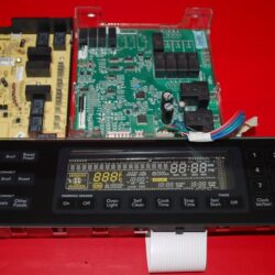 Part # 9761566, W10181439,W10181438, 8285348 Whirlpool Oven Electronic Control Board And Boards (used, overlay fair - Black)