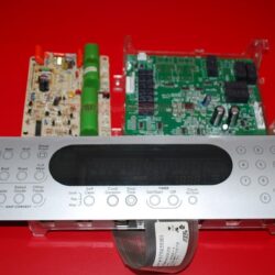 Part # 9760201, 9758080, 9761223 Kitchen-Aid Oven Electronic Control Board And Relay Boards (used, overlay poor - Gray)