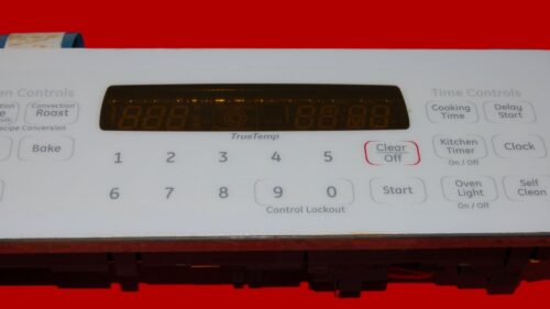 GE Oven Control Board - WB27T10810 | 164D6476G014 (overlay fair - White)