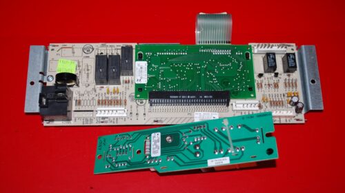Part # 4453615 | 8523034 - Whirlpool Oven Control Board And Power Board (used, overlay good - Black)