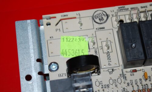 Part # 4453615 | 8523034 - Whirlpool Oven Control Board And Power Board (used, overlay good - Black)