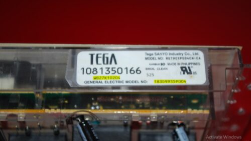 Part # WB27K10204, 183D9935P004 GE Oven Electronic Control Board (used. overlay fair - Bisque)