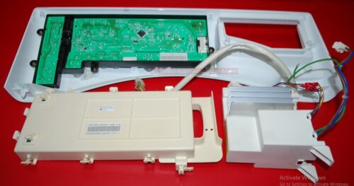 Part # WH42X10782, WH12X10593, WH12X10578, 00N22120202 GE Front Load Washer Control Panel And Control Boards (used, overlay good - White)