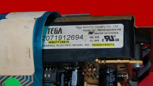 GE Oven Control Board - WB27T10810 | 164D6476G014 (overlay fair - White)