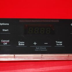 Part # 164D8450G174 GE Oven Electronic Control Board (used, overlay good - Black)