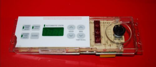 Part # 191D2037G002 GE Oven Electronic Control Board (used, overlay fair - White)